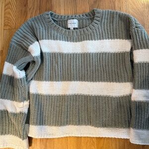 Pink Rose Sage Knit Sweater